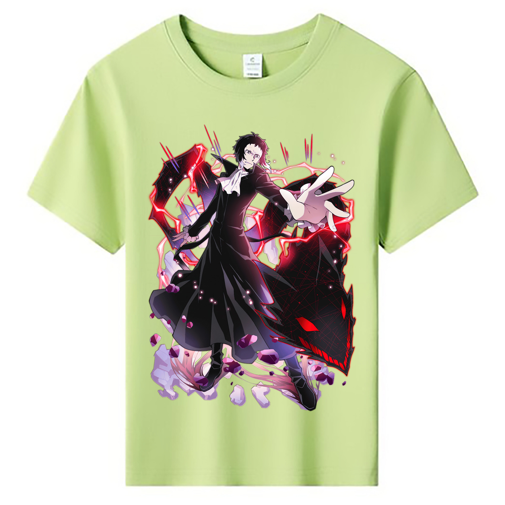 （画像用） 文豪ストレイドッグス Bungo Stray Dogs 綿100％キッズTシャツ（フロントプリント）